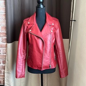 BB Dakota Vegan Leather Motorcycle Jacket